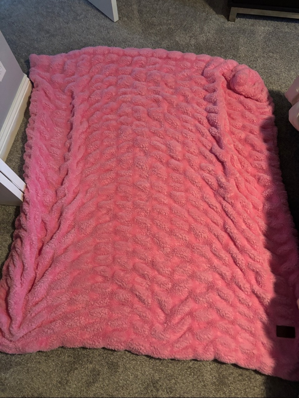 Comfort Dreamer Plush Pink Blanket 50x60
